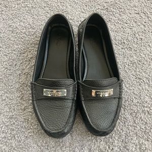 Coach leather loafers size 6